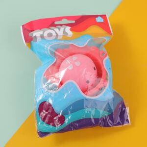 Soft plastic fish bath toy set - Image 1