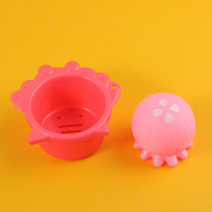 Soft plastic fish bath toy set - Image 2