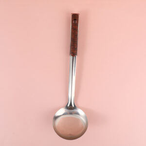 Ancient red texture ladle - Image 1