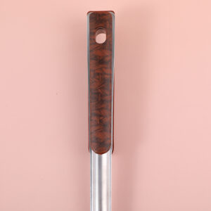 Ancient red texture long rice spoon - Image 2