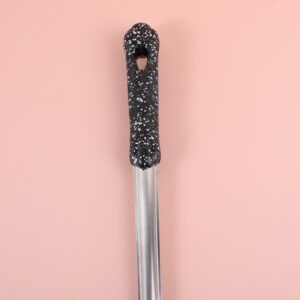 Black frosted with crown long rice spoon - Image 2