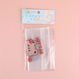 Cartoon large ziplock bag-4pcs - Image 1