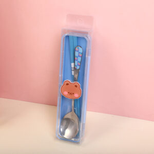 Happy family series spoon and chopsticks set - Image 2