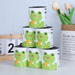 Single roll vest garbage bag 19pcs - Image 1