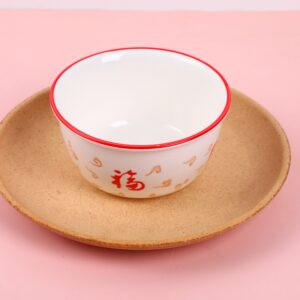 Auspicious blessing series 5ceramic bowl - Image 1