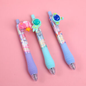 Astronaut clickable gel pen-black MP-7701(1 PC) - Image 1