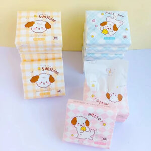 Puppy printing tissue-60 sheets - Image 1