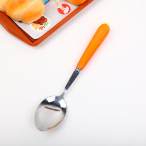 Corn ceramic handle spoon-BZJ-TC06 - Image 2