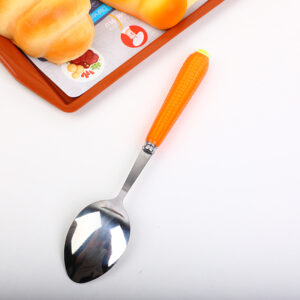 Corn ceramic handle spoon-BZJ-TC06 - Image 3