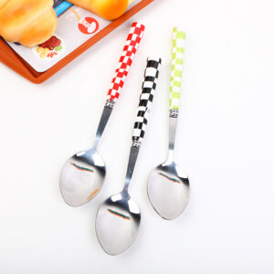 Lattice ceramic handle spoon-BZJ-TC01 - Image 1