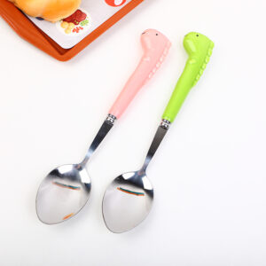 Dinosaur ceramic handle spoon-BZJ-TC02 - Image 1