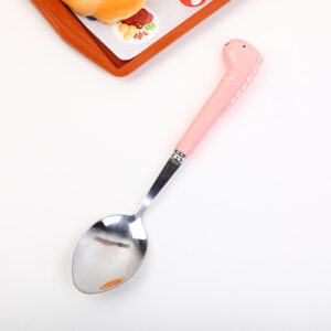 Dinosaur ceramic handle spoon-BZJ-TC02 - Image 2