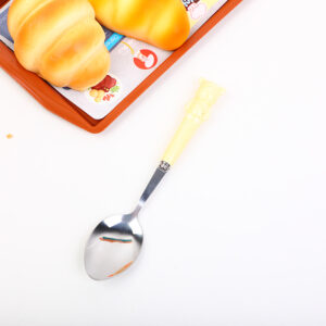 Cheese ceramic handle spoon-BZJ-TC10 - Image 2