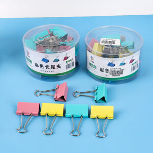 Binder clips 2# (cylinder box pack) - Image 1