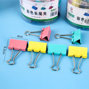 Binder clips 2# (cylinder box pack) - Image 2