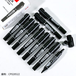 Large black double-end marker 10pcs-0638 - Image 2