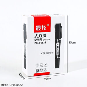 Large black double-end marker 10pcs-0638 - Image 3
