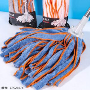 Steel Round Head Coral Flannel Cord Mop - Image 3