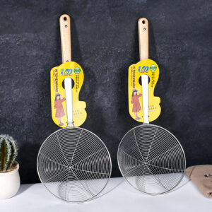 18# Solid Wood 3cm Wire Leak with Clip Handle - Image 1
