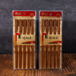 2508 Chicken Wing Wooden Chopsticks/25 - Image 1