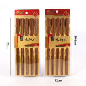 2508 Chicken Wing Wooden Chopsticks/25 - Image 3