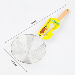 20# Solid Wooden 3% Clip Handle Wire Drainer - Image 1