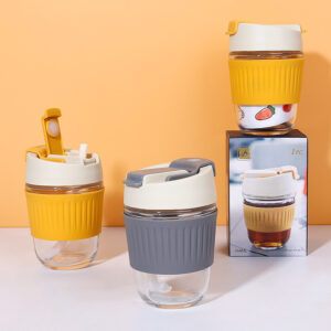 Mini Glass Lock Cup-Mixed Color-89-1 - Image 1