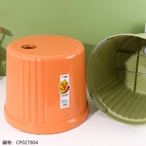 A044 Frosted Stripe Round Stool - Image 2