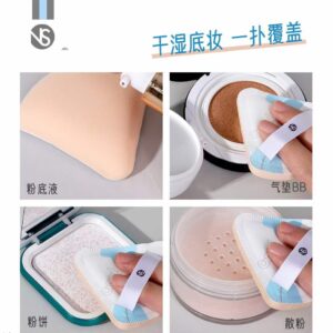 3087 Air Cushion Powder Puff Triangle+Square/12 - Image 3