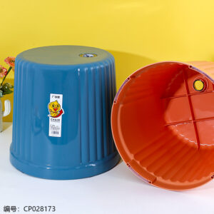 A045 Frosted Striped Round Stool - Image 2