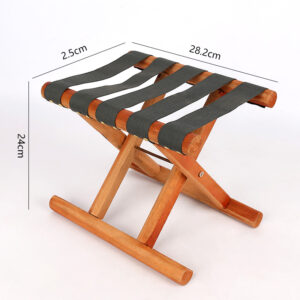 35#Small Wooden Mazza Stool/Non-Returnable - Image 3