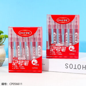 12pcs red marker-GMM906 (1*12) - Image 1