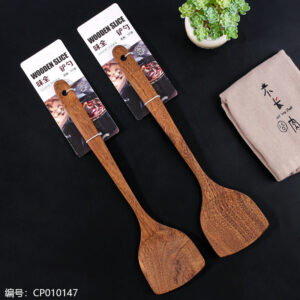 3701-Chicken Wing Wood 37cm Spatula/20 - Image 1
