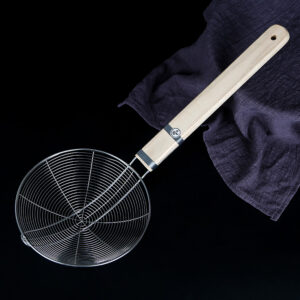 20CM Wooden Handle Wire Drain - Image 2