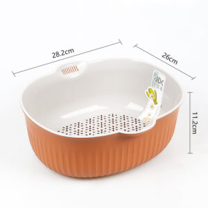 1661 Large Drainage Basket/60 - Image 3