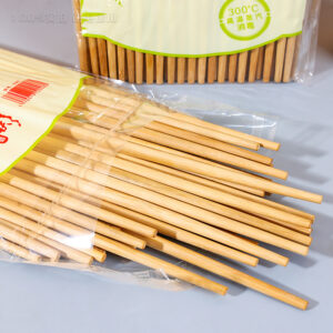 0080 Knuckleless Carbon Chopsticks 30 Pairs/Pack - Image 3