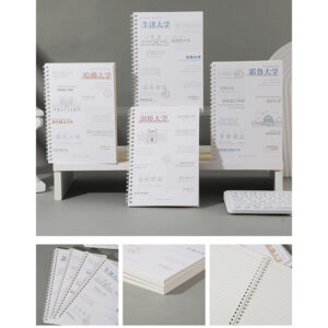 Ideal school A5 coil notebook 80 sheets - Image 1