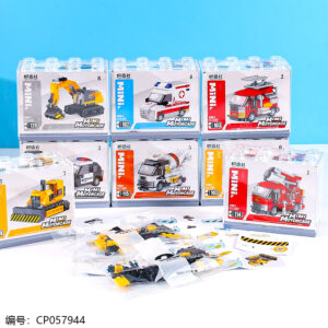 Mini truck team building block set-2208-1 - Image 2