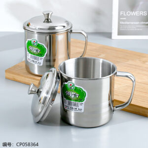 9cm Stainless Steel Mug - Image 2