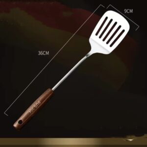 Ancient wood series frying spatula - Image 1