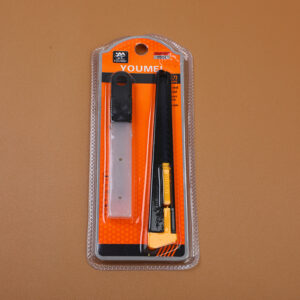 Small black utility knife 2-piece set A-9670 - Image 1