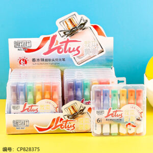 941-6 Perfume Flavor Soft Tip Highlighter 1*14 - Image 1