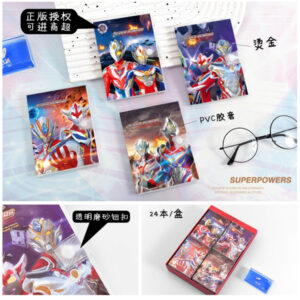 50K PVC  plastic cover notebook with buckle P35-6 70 sheets - Image 1