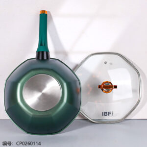 Erbofi Lion Cub Cuisine Octagonal Wok/Boxed Set - Image 2
