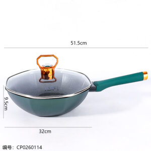 Erbofi Lion Cub Cuisine Octagonal Wok/Boxed Set - Image 3
