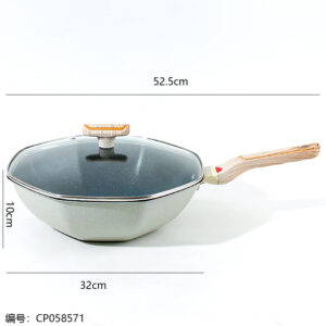 45*32 Ebony Wood Patchwork Chopping Board - Image 4