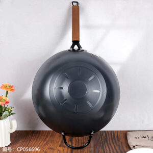 Abbotfi 34 Composite Nitride Frying Wok with Ears - Image 2