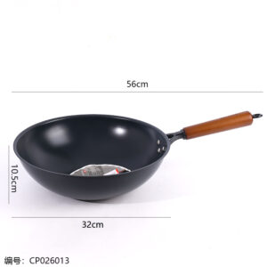 Abbofi 32 nitriding Nitride Wok /with Ears - Image 3