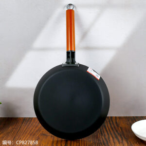 26cm Abbofi Threaded Stainless Steel Wok - Image 2
