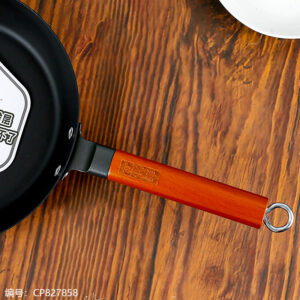 26cm Abbofi Threaded Stainless Steel Wok - Image 4